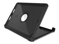 OtterBox Defender Series - Carcasa protectora para tableta - poliéster, policarbonato, goma sintética - negro - para Apple 10.2-inch iPad (7ª generación, 8ª generación, 9ª generación) 77-62032