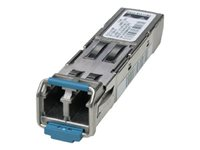 Cisco - Módulo de transceptor SFP (mini-GBIC) - GigE - 1000Base-EX - modo simple LC/PC - hasta 40 km - 1310 nm GLC-EX-SMD=