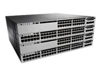 Cisco Catalyst 3850-24P-L - Conmutador - Gestionado - 24 x 10/100/1000 (PoE+) - sobremesa, montaje en rack - PoE+ (435 W) WS-C3850-24P-L