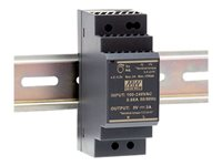 Mean Well DIS-H30-24 - Fuente de alimentación (montable en carril DIN) - 30 vatios - para DIS 100G-5PSW DIS-H30-24