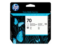 HP 70 - Gris, intensificador de brillo - cabezal de impresión - para DesignJet Z3100, Z3100 GP, Z3100ps GP, Z3200, Z3200ps C9410A