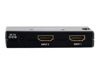 C2G 2-Port HDMI Auto Switch - Interruptor de vídeo/audio - 2 x HDMI - sobremesa 89050