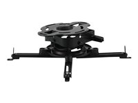 Peerless PRGS-UNV - Kit de montaje (montura universal) - para proyector - revestimiento de polvo negro - se puede instalar en el techo PRGS-UNV