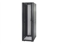 APC NetShelter SX Enclosure Without Sides Without Doors - Rack marco abierto - negro - 48U - 19" AR3107X617
