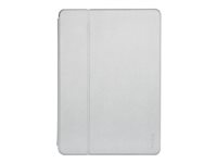 Targus Click-In - Funda con tapa para tableta - poliuretano, poliuretano termoplástico (TPU) - plata - 10.2" - 10.5" - para Apple 10.2-inch iPad (7th generation, 8th generation); 10.5-inch iPad Air (3rd generation); 10.5-inch iPad Pro THZ85011GL