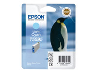 Epson T5595 - Cián claro - original - blíster - cartucho de tinta - para Stylus Photo RX700 C13T55954010