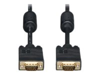 Ergotron - Cable VGA - HD-15 (VGA) (M) a HD-15 (VGA) (M) - 3 m - moldeado - negro - para P/N: 45-353-026 97-748