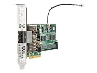 HPE Smart Array P441/4GB with FBWC - Controlador de almacenamiento (RAID) - 8 Canal - SATA 6Gb/s / SAS 12Gb/s perfil bajo - 1.2 GBps - RAID 0, 1, 5, 6, 10, 50, 60, 1 ADM, 10 ADM - PCIe 3.0 x8 - para Apollo 4510 Gen9; Modular Smart Array 2040; ProLiant DL380 Gen9, DL560 Gen9, XL170r Gen9 726825-B21