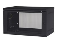 APC NetShelter WX AR106 - Armario - instalable en pared - negro - 6U - 19" AR106