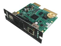 APC Network Management Card LCES2 with Modbus, Ethernet and Aux Sensors - Adaptador de administración remota - USB, GigE, Modbus - 1000Base-T - para P/N: GVSUPS40KGSUS, GVSUPS50KFSUS, GVSUPS50KGSUS, GVSUPS60KGSUS, GVSUPS80KGSUS AP9644