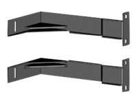 APC Easy Rack - Kit de soporte para poste - parte inferior - negro ER7BTM06