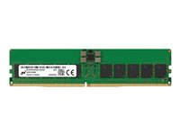 Micron - DDR5 - módulo - 32 GB - DIMM de 288 contactos - 4800 MHz / PC5-38400 - CL40 - 1.1 V - registrado - ECC MTC20F1045S1RC48BA2R