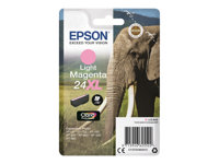 Epson 24XL - 9.8 ml - XL - magenta claro - original - blíster con alarma de RF - cartucho de tinta - para Expression Photo XP-55, 750, 760, 850, 860, 950, 960, 970; Expression Premium XP-750, 850 C13T24364022