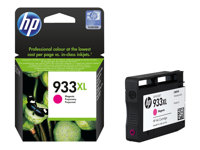 HP 933XL - Alto rendimiento - magenta - original - cartucho de tinta - para Officejet 6100, 6600 H711a, 6700, 7110, 7510, 7610, 7612 CN055AE#BGY