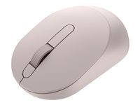Dell MS3320W - Ratón - LED óptico - 3 botones - inalámbrico - 2.4 GHz, Bluetooth 5.0 - receptor inalámbrico USB - rosa ceniza - al por menor - caja - con 3 años del servicio Next Business Day Advanced Exchange MS3320W-LT-R