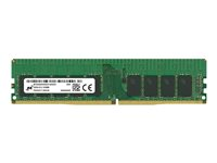 Micron - DDR4 - módulo - 32 GB - DIMM de 288 contactos - 3200 MHz / PC4-25600 - CL22 - 1.2 V - sin búfer - ECC MTA18ASF4G72AZ-3G2F1R