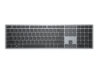 Dell Multi-Device KB700 - Teclado - inalámbrico - 2.4 GHz, Bluetooth 5.0 - QWERTY - Internacional de EE. UU. - gris - con 3 años del servicio Next Business Day Advanced Exchange KB700-GY-R-INT