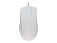 Active Key Medical medium - Ratón - hospital - se puede lavar - diestro y zurdo - laser - 2 botones - cableado - USB - blanco AK-PMH1OS-US-W