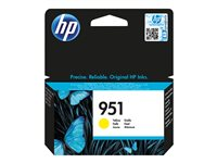 HP 951 - 8 ml - amarillo - original - cartucho de tinta - para Officejet Pro 251, 276, 8100, 8600, 8600 N911, 8610, 8615, 8616, 8620, 8625, 8630, 8640 CN052AE#BGY