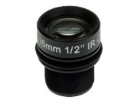 AXIS - Objetivo CCTV - 1/2" - montaje M12 - 16 mm - f/1.8 (paquete de 4) - para AXIS F1005-E Sensor Unit, FA1105 Sensor Unit 01961-001