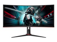 AOC Gaming CU34G2X/BK - G2 Series - monitor LED - curvado - 34" CU34G2X/BK