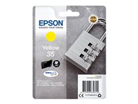 Epson 35 - 9.1 ml - amarillo - original - blíster - cartucho de tinta - para WorkForce Pro WF-4720, WF-4720DWF, WF-4725DWF, WF-4730, WF-4730DTWF, WF-4740, WF-4740DTWF C13T35844010