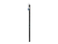 APC EasyPDU EPDU1116MBO - Unidad de distribución de potencia (montaje en bastidor) - medido por la salida - CA 200/208/230 V - 3680 VA - 1 fase - Ethernet 10/100, RS-485, serial - input: IEC 60309 2P+E - conectores de salida: 24 (4 x IEC 60320 C19, 20 x IEC 60320 C13) - 0U - 3 m cable - negro EPDU1116MBO