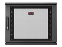 APC NetShelter WX AR109SH6 - Armario - instalable en pared - negro - 9U - 19" AR109SH6