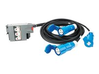 APC IT Power Distribution Module - Interruptor automático (módulo de inserción) - CA 400 V - trifásico - conectores de salida: 3 - para P/N: SY16K48H-PDNB, SY32K48H-PDNB, SY48K48H-PDNB, SY64K96H-NB, SY96K160H-NB, SY96K96H-NB PDM2332IEC-3P30R-1