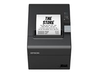 Epson TM T20III - Impresora de recibos - línea térmica - Rollo (7,95 cm) - 203 x 203 ppp - hasta 250 mm/segundo - USB 2.0, serial - cortador - negro C31CH51011