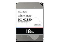 WD Ultrastar DC HC550 WUH721818AL5204 - Disco duro - 18 TB - interno - 3.5" - SAS 12Gb/s - 7200 rpm - búfer: 512 MB 0F38353