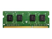 QNAP - DDR3 - módulo - 8 GB - SO DIMM de 204 contactos - 1600 MHz / PC3-12800 - sin búfer - no ECC RAM-8GDR3-SO-1600