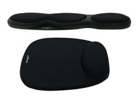 Kensington Foam Keyboard Wristrest - Reposamuñecas de teclado - negro 62383