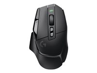 Logitech G G502 X LIGHTSPEED - Ratón - óptico - 8 botones - inalámbrico - LIGHTSPEED - receptor Logitech LIGHTSPEED - negro 910-006180