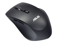 ASUS WT425 - Ratón - diestro - óptico - 6 botones - inalámbrico - 2.4 GHz - receptor inalámbrico USB - charcoal black - para 15; ROG Strix G15; ROG Zephyrus G14; TUF Gaming F15; F17; FX505; TUF505; ZenBook 13; 14 90XB0280-BMU000