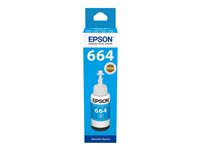 Epson T6642 - 70 ml - cián - recarga de tinta - para Epson L386; EcoTank ET-2600, 2650, L1455; EcoTank ITS L3050, L3070; Expression ET-2600 C13T66424A