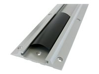 Ergotron - Componente para montaje (guía de pared de 10", tapa del canal) - aluminio - para P/N: 45-353-026, 45-354-026, 80-063-200, 80-105-064, 80-107-200, 97-468-202 31-016-182