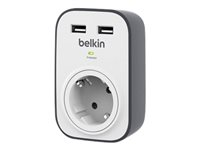 Belkin - Protector contra sobretensiones - conectores de salida: 1 - Alemania BSV103VF