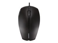CHERRY GENTIX - Ratón - diestro y zurdo - óptico - 3 botones - cableado - USB - negro JM-0300-2