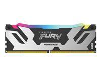 Kingston FURY Renegade RGB - DDR5 - módulo - 16 GB - DIMM de 288 contactos - 6400 MHz / PC5-51200 - CL32 - 1.1 V - sin búfer - on-die ECC KF564C32RSA-16