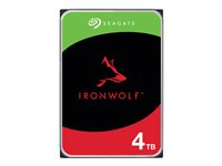 Seagate IronWolf ST4000VN006 - Disco duro - 4 TB - interno - SATA 6Gb/s - 5400 rpm - búfer: 256 MB - con Recuperación de datos Seagate Rescue de 3 años ST4000VN006