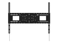 Vision VFM-W8X6 - Heavy Duty - abrazadera - para reproductor / pantalla LCD - acero laminado en frío - negro - tamaño de pantalla: 47"-90" - se puede instalar en la pared VFM-W8X6