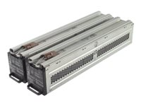 APC Replacement Battery Cartridge #44 - Batería de UPS - 2 x baterías - Ácido de plomo - 960 Wh - negro - para Smart-UPS RT 10000VA, 3000, 5000, 7500 RBC44EB