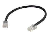 C2G Cat5e Non-Booted Unshielded (UTP) Network Patch Cable - Cable de interconexión - RJ-45 (M) a RJ-45 (M) - 5 m - UTP - CAT 5e - trenzado, uniboot - negro 83045