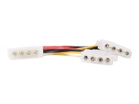 C2G "Y" Cable - Separador de alimentación - 4 pines potencia interna (M) a 4 pines potencia interna (H) 81849