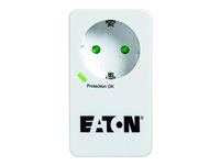 Eaton Protection Box 1 DIN - Protector contra sobretensiones - ca 220-250 V - 4000 vatios - conectores de salida: 1 - blanco PB1D