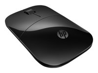 HP Z3700 - Ratón - blue Led - inalámbrico - 2.4 GHz - receptor inalámbrico USB - negro - para x360 V0L79AA#ABB