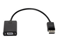 HP - Adaptador VGA - DisplayPort (M) a HD-15 (VGA) (H) - 20 cm - para HP Z1 G9, Z2 G9; Elite 600 G9, 800 G9; EliteDesk 80X G8; Pro 400 G9; ProOne 440 G9 AS615AA