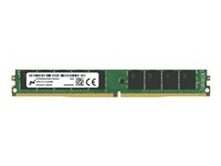 Micron - DDR4 - módulo - 16 GB - DIMM de 288 contactos perfil muy bajo - 3200 MHz / PC4-25600 - CL22 - 1.2 V - sin búfer - ECC MTA18ADF2G72AZ-3G2R1R