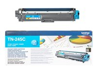 Brother TN245C - Alto rendimiento - cián - original - cartucho de tóner - para Brother DCP-9015, DCP-9020, HL-3140, HL-3150, HL-3170, MFC-9140, MFC-9330, MFC-9340 TN245C